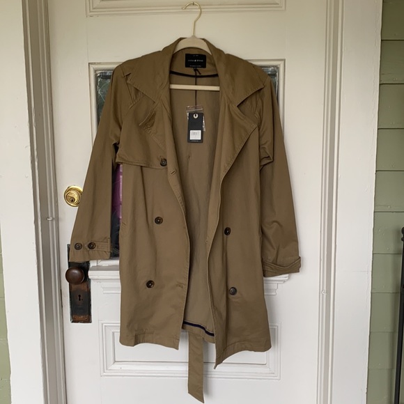 Nwt Lucky Brand Trench Coat 